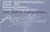 ZDF Schriftenreihe 33-20 Jahre Aspekte