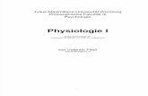 Skript - Physiologie I