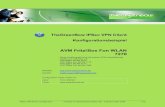 AVM Fritz!Box Fon WLAN 7270 VPN gateway & GreenBow IPSec VPN Client Software Configuration