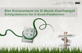 Der Konsument im eBook-Dschungel - Erfolgsfaktoren für eBook-Plattformen, Buchmesse, 7.10.2010
