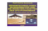 Zunneck - Geheimtechnologien 1 - Wunderwaffen Und Die Irdischen Facetten Des UFO-Phanomens - 50 Jahre Des Information Und Folgen (2001)