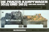 [MotorBuchVerlag Militärfahrzeuge 011] [Spielberger] Die Panzerkampfwagen 35(t) und 38(t) und Ihre Abarten