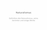 Folien 2 - Naturalismus