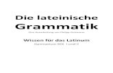 Die Lateinische Grammatik - Wissen Fuer Das Latinum