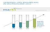 Generika und Biosimilars in Deutschland - Marktdaten 2012