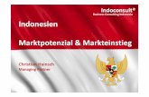2013 05 Potenziale und Markteinstieg Indonesien - hainsch indoconslt