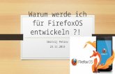 Warum mochte ich für FirefoxOS entwickeln
