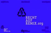 'Recht auf Remix' im Rahmen des 30. Chaos Communication Congresses