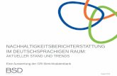 Sustainability Reporting trends in Switzerland, Germany and Austria 2012