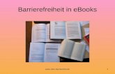 Barrierefreiheit in eBooks