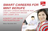 job and career Messen 2014 - Konzept und Infos für Aussteller