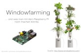 Windofarming Raspberry - Ignite Talk zur Ignite am 18.10.204 im FabLab Nürnberg