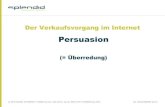 Persuasion Marketing Ecommerce