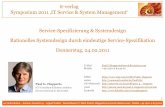 Vortrag 'Service-Spezifizierung und Systemdesign' 2011-02-24 V01.01.00