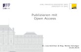 Publizieren mit Open Access