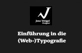 Einführung in die (Web-)Typografie