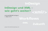 InDesign und XML – wie geht’s weiter?