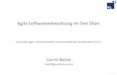 Agile Softwareentwicklung im Tien Shan