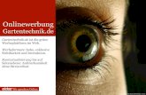 Online-Werbung / Gartentechnik.de