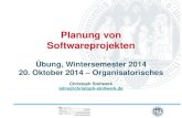 Planung von Softwareprojekten (2.sitzung)