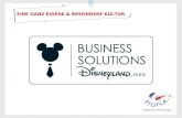 Präsentation über Business Solutions Disneyland Paris