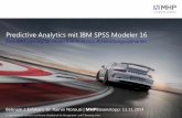 Predictive Analytics mit IBM SPSS Modeler 16