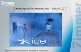 Ganzkörperkältetherapie (GKKT) bzw. ganzkörperkälteanwendung (GKKA) in der Kältekammer icelab  minus 110 °C