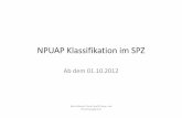 Lerneinheit NPUAP/EPUAP Klassifikation im SPZ