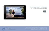 iPad App Kuoni Kataloge