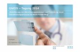 Modellierung von Abrechnungsprozessen und Einbindung neuer Dienstleistungsprozesse im Medizincontrolling (GMDS – Tagung 2014 Göttingen)