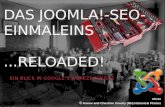 Das Joomla!-SEO-Einmaleins  ...reloaded!