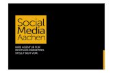 Firmenpräsentation: Social Media Aachen stellt sich vor.