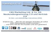 CAS Marketing Neukundengewinnung 2.0