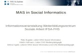 Infoveranstaltung MAS Social Informatics