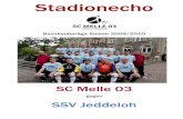 Stadionecho 16 05-2010 - SC Melle 03 gegen SSV Jeddeloh