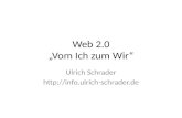 Web 2 - Vom Ich zum Wir