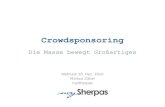 Webcast Crowdsponsoring XING-Event