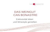 Can Bonastre - Incentives, Deutsch