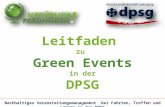 DPSG-Leitfaden "Nachhaltiges Veranstaltungsmanagement"