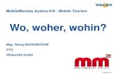 MobileMonday Austria - Mobile Tourism - WIGeoGIS