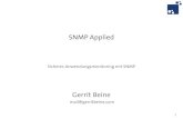 SNMP Applied - Sicheres Monitoring mit SNMP