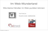 Im Web-Wunderland