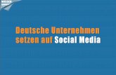 Deutsche Unternehmen setzen auf Social Media als Marketinginstrument