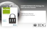SAP Service Partner Beilage 2011, COMPUTERWOCHE