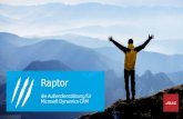 Raptor-CRM für den Außendienst auf der Basis von Microsoft Dynamics CRM