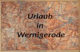 Urlaub in Wernigerode