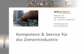 aixergee - Kompetenz & Service für die Zementindustrie