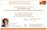 Seminar 'Servicialisierung - Von Service-Identifizierung bis Service-Fakturierung' V05.08.03