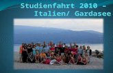 Studienfahrt 2010 – italien neu