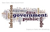 Open Data / Open Government